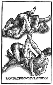 ローマの力士 - "Hieronymi Mercurialis de arte gymnastica "にて 作： Unknown artist