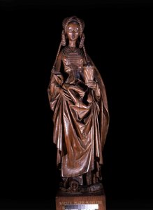 テメレール家のシャルルの娘、ブルゴーニュのマリアの聖マグダラのマリア、木彫品