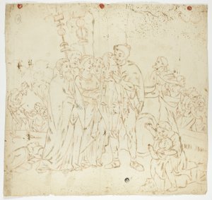 ローマ史の一場面 作： Unknown artist