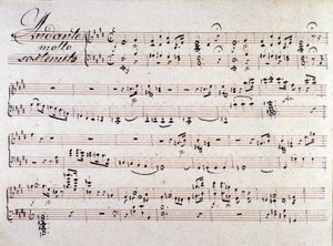 ルイジ・ケルビーニ作曲のオペラ「二日酔い」の楽譜です。