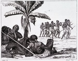Escravos negociando em uma viagem - na “”Pitoresca França””, T.III 作： Unknown artist