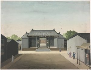 布を紡ぐ, 茶葉を準備する, 絹を準備する 作： Unknown artist