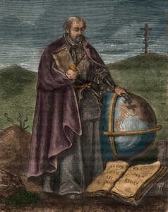 ロヨラの聖イグナティウス（1491-1556）（彩色済み彫刻） - ロヨラのイグナティウス（Sant IgnazioまたはSaint Ignatius）の肖像 作： Unknown artist