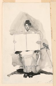 若い女性の研究 作： Unknown artist