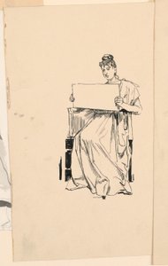 若い女性の研究 作： Unknown artist