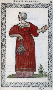 スイス人女性 - ジャン・スルペリウスの「Habits et effigies」にて 作： Unknown artist