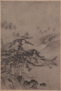 ウォーターズ エッジのわらぶき小屋 作： Unknown artist