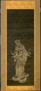 観音菩薩（三幅対「阿弥陀三尊参道」より 作： Unknown artist