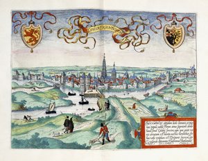 S-セルトーヘンボス市、オランダ、1588年 作： Unknown artist