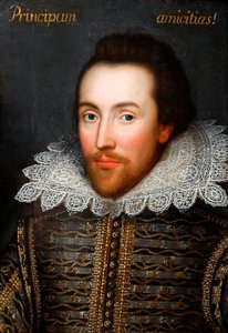 ウィリアム・シェイクスピア（1564-1616）のコッブ肖像画 作： Unknown artist