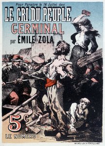 エミール・ゾラの「胚芽の人々のクリー」 1890年頃 作： Unknown artist