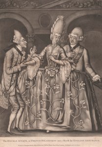ダブルアタック、またはフランスの礼儀正しさは英語の保証に匹敵しません 作： Unknown artist