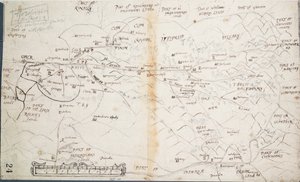 マスカリーの記述 1590年頃（紙、リネン） 作： Unknown artist