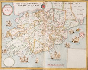 アイルランド、マンスター州、1595年頃（写本） 作： Unknown artist