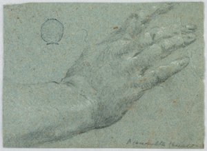 男の右手 作： Unknown artist