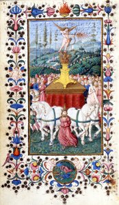 フランチェスコ・ペトラルカ（Petrarca）の「Triunfus Amoris（愛の勝利）」。