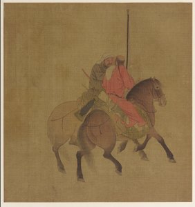 馬に乗った 2 人の射手