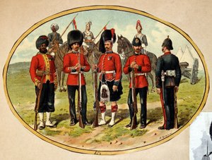 英国陸軍のタイプ（1890年頃