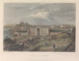 Vista de Lucknow 作： Unknown artist