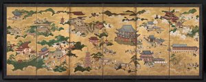 京都の景色 作： Unknown artist