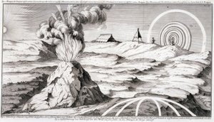 コトパクシ山の火山......「スペイン国王の命によりドン・ジョージ・ファンとドン・アントワーヌ・ド・ウロアが行った南アメリカ歴史旅行」T.1、C.A.Jombert, Librairie du Roi, Parisにて。