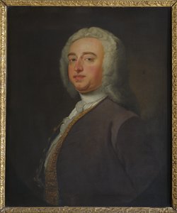 ウィリアム・オールディス、1738年頃（キャンバスに油彩） 作： Unknown artist