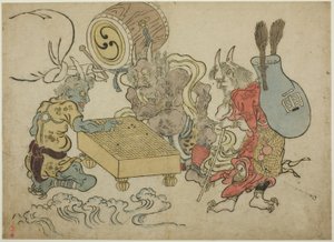 風神雷神の囲碁