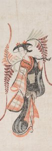 ウィｓテリア 毎田 （フジ 娘） 作： Unknown artist