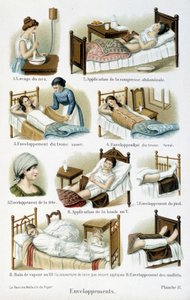 Wraps - "The woman, home doctor "にて。 作： Unknown artist