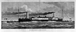 ヘンリー・ベッセマー（1813-1898）が考案した船酔い防止用のボート。 作： Unknown artist