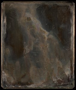 [イメージのないダゲレオタイプのプレート］ 作： Unknown artist/maker