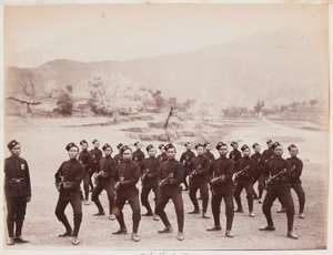 第4グルカ（ライフル）連隊の分遣隊 作： Unknown photographer