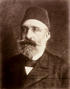 Ahmed Selik MIDHAT Pasha (1822-1863) オスマン帝国の政治家（写真）。 作： Unknown photographer