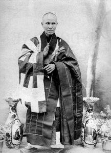 1900年頃、インドシナ、コーチシナの安南ボンゼ（モノクロ写真） 作： Unknown photographer