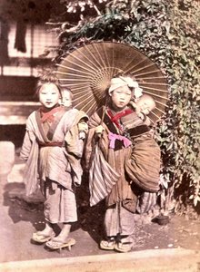 日本の子どもたち（19世紀後半） - 海外宣教資料館 作： Unknown photographer
