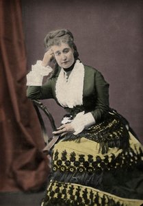 Eugenie de Montijo (1826-1920) ナポレオン3世の妻であり、最後のフランス皇后。 作： Unknown photographer