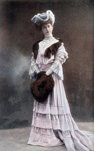 フランスのコメディアン、ガブリエル・ドルツィア（1880-1979） 写真：ロイトリンガー（1905年9月フランス紙「Le Theatre」より 作： Unknown photographer