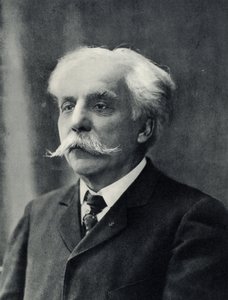 ガブリエル（ウルバン）・フォーレ（1845-1924）。フランスの作曲家。写真の後。 作： Unknown photographer