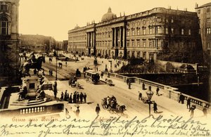 ドイツ、ベルリン、ドイツ皇帝の宮殿、1904年頃の絵葉書。 作： Unknown photographer