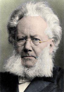 HENRIK IBSEN (1828-1906) ノルウェーの詩人・劇作家 - Henrik (Henri) Johan Ibsen (1828-1906) ノルウェーの劇作家の肖像