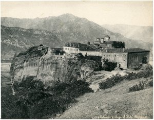 聖ステファン修道院（アギオス・ステファノス）、メテオラ、トリカラ、ギリシャ、1890年頃 作： Unknown photographer