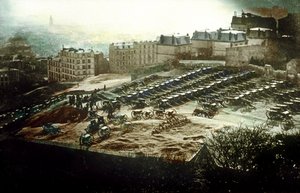 モンマルトルでは政府の大砲がパリに脅威を与えている 火星 18 作： Unknown photographer