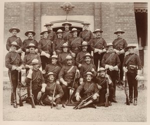North West Mounted Police, Chelsea Barracks, Diamond Jubilee 作： Unknown photographer