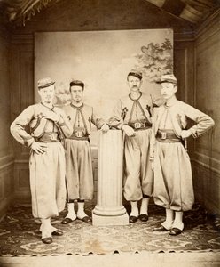 Papal Zouaves - ポンティフィカル・ズエーヴス - 1865年 - 。 作： Unknown photographer