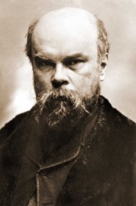 ポール・ヴェルレーヌ（1844-1896）、フランスの詩人。 作： Unknown photographer