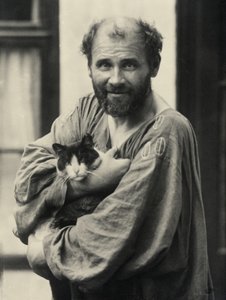 グスタフ・クリムト（1862-1918）の写真 作： Unknown photographer