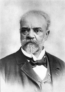 チェコの作曲家、アントン・ドヴォルザーク（1841〜1904）の肖像。