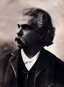 カルロス・アンドレア・ゴメス（ゴメス）（1836-1896）の肖像 ブラジルの作曲家 写真。19世紀ボローニャ、シビコ・ミュゼオ Museo 作： Unknown photographer