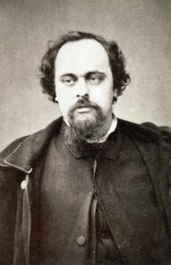 ダンテ・ガブリエル・ロセッティ（1828-1882）の肖像 - 1860年頃 作： Unknown photographer