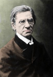 フランスの言語学者、医師、政治家であるエミール・リトル（1801-1881）の肖像。 作： Unknown photographer